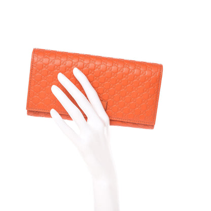 Gucci Soft Microguccissima Continental Wallet Sun Orange 2 of 9