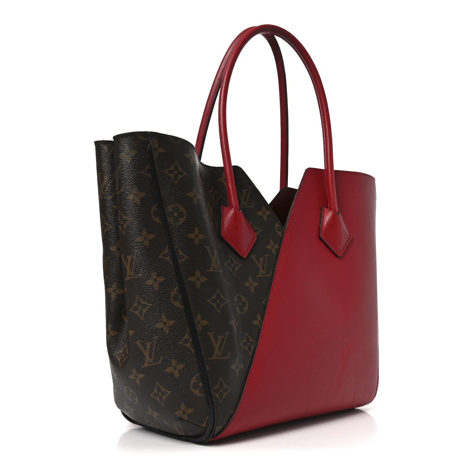 Louis Vuitton Calfskin Monogram Kimono Tote Cherry 3 of 11