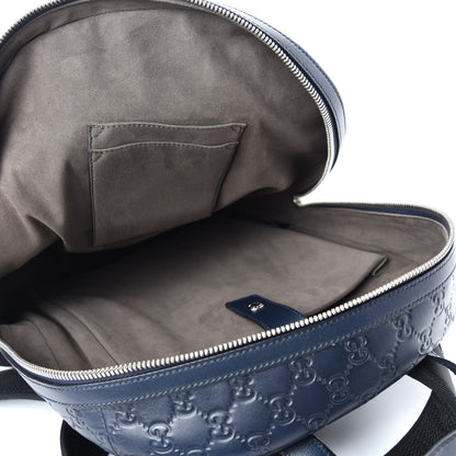 Gucci Guccissima Signature Day Backpack Blue 5 of 10