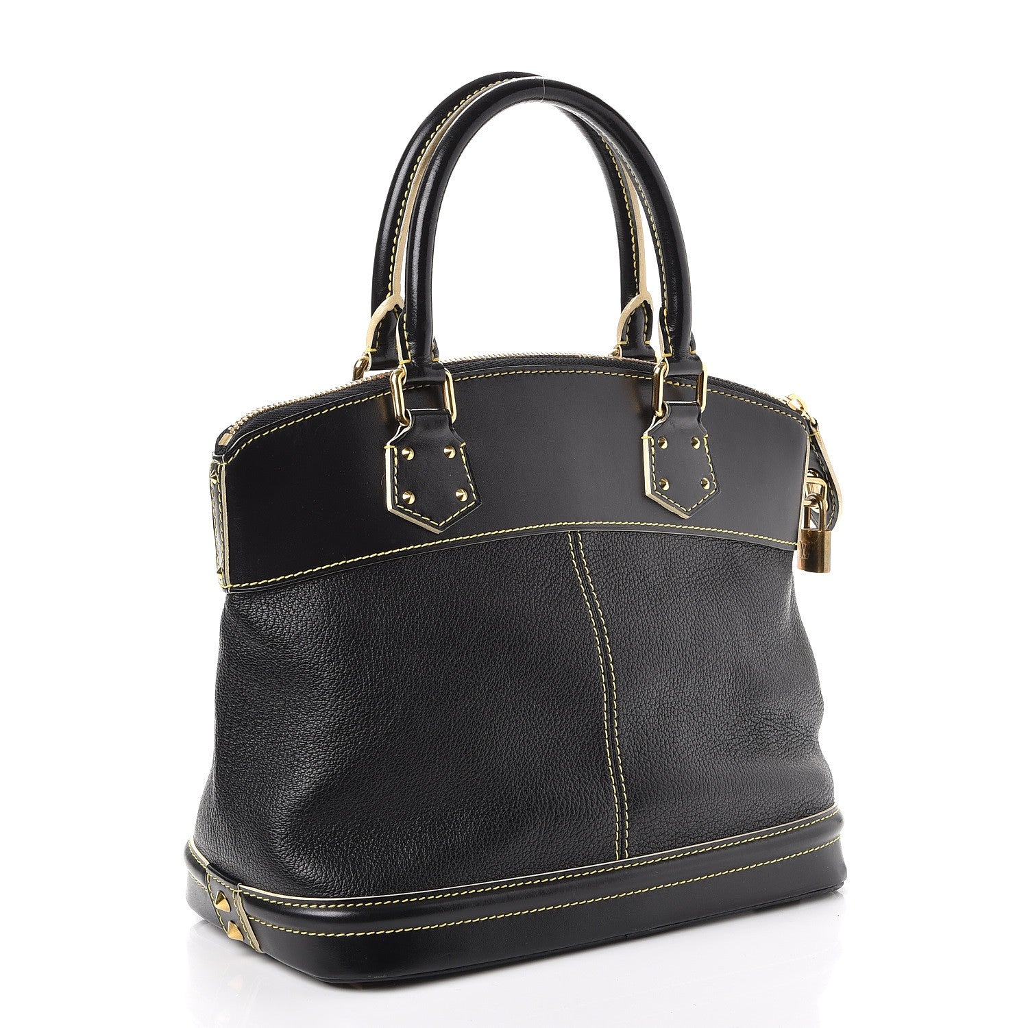 Louis Vuitton Suhali Lockit PM Black 3 of 11