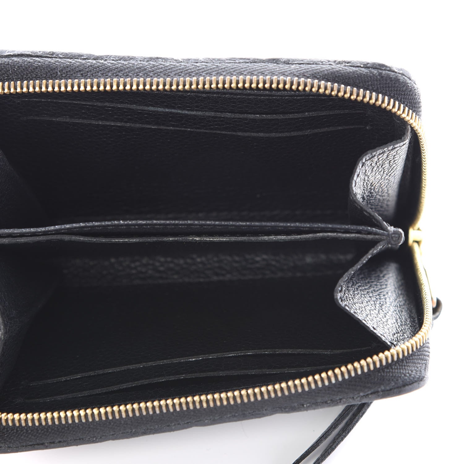 Louis Vuitton Empreinte Zippy Coin Purse Black 4 of 8