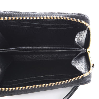Louis Vuitton Empreinte Zippy Coin Purse Black 4 of 8