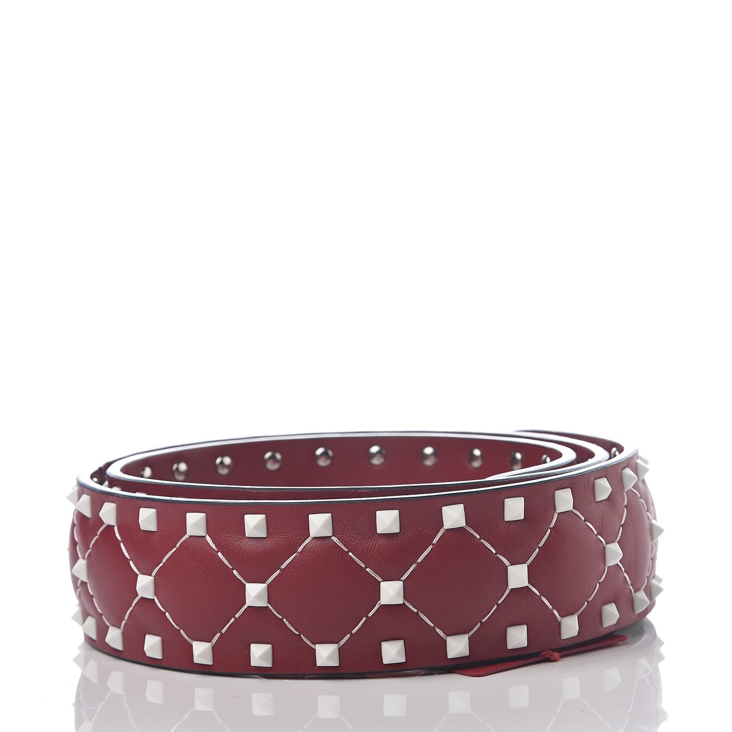 Valentino Garavani Lambskin Free Rockstud Spike Shoulder Strap Rosso Valentino 2 of 2