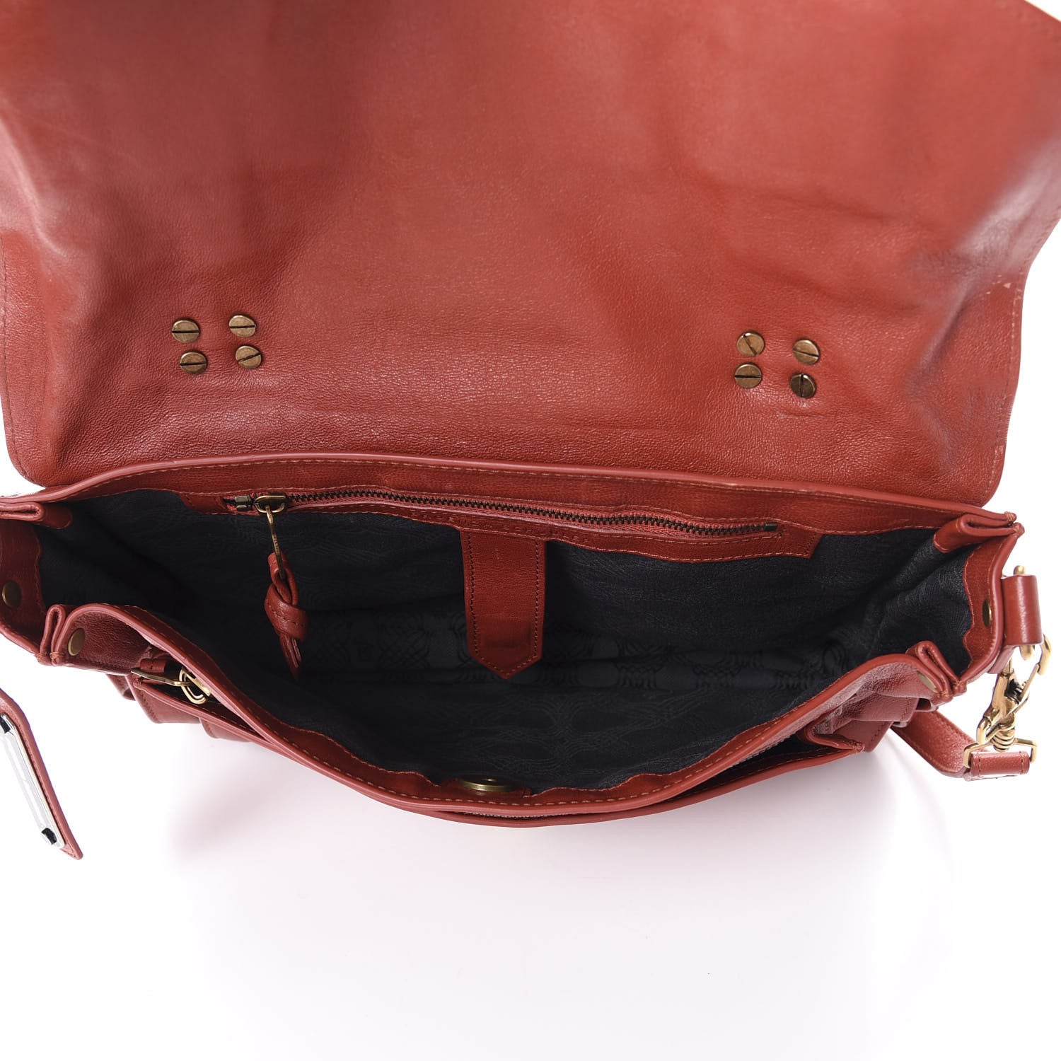 Proenza Schouler Lambskin Medium PS1 Satchel Paprika 5 of 9