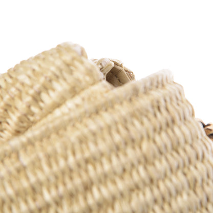 Saint Laurent Raffia Medium Monogram Kate Satchel Naturale 10 of 11