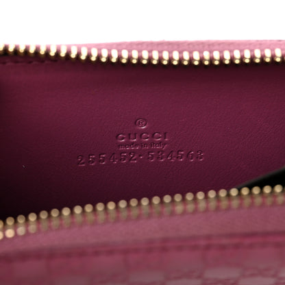 Gucci Microguccissima Icon Zip Around Wallet Pink 6 of 6
