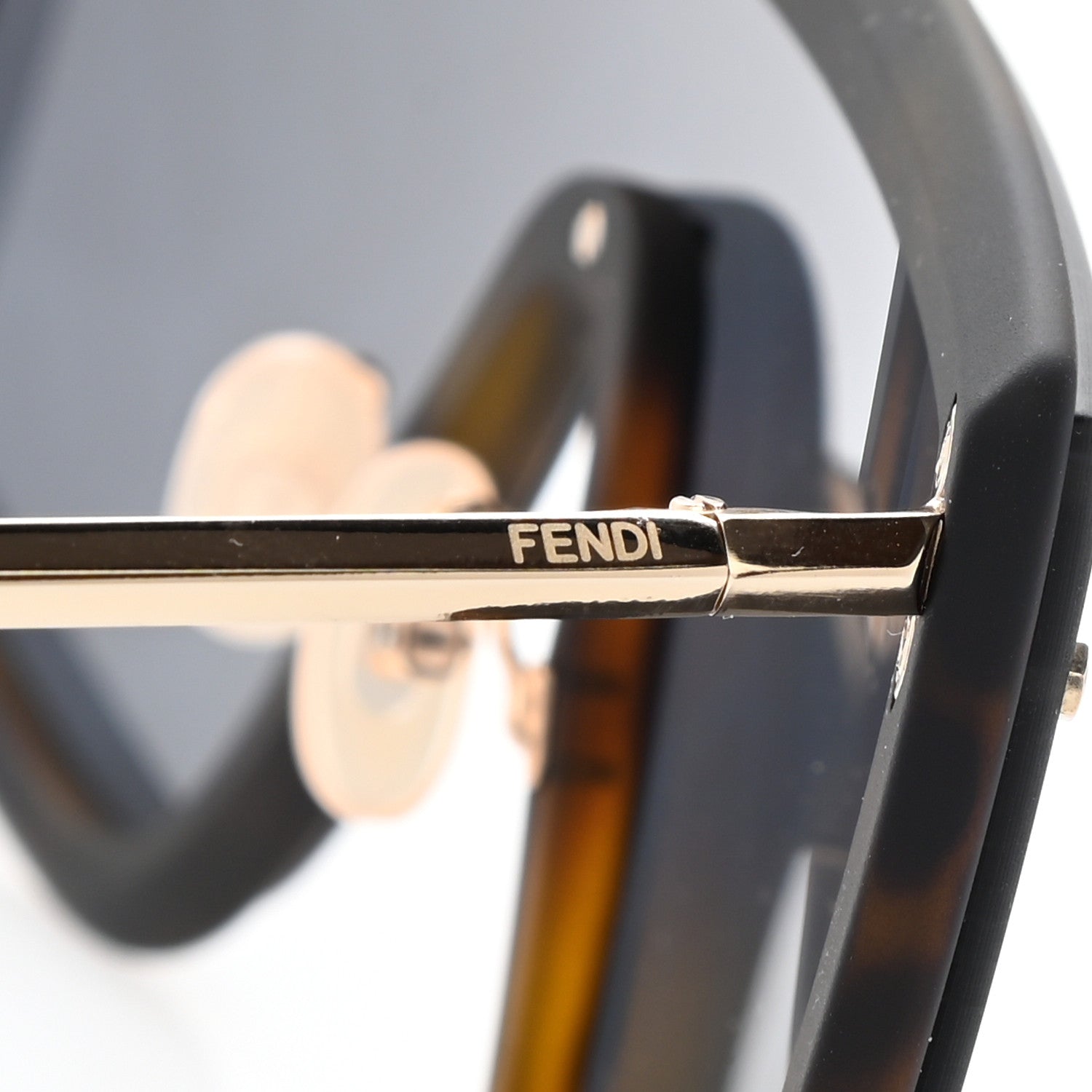 Fendi FF Shield Sunglasses FF M0076/G/S Brown 5 of 8