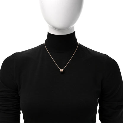 Bulgari 18K Rose Gold B.Zero1 Pendant Necklace 2 of 7