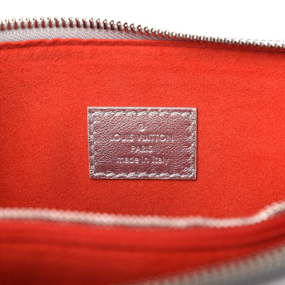Louis Vuitton Metallic Lambskin Embossed Monogram Coussin PM Silver 8 of 9