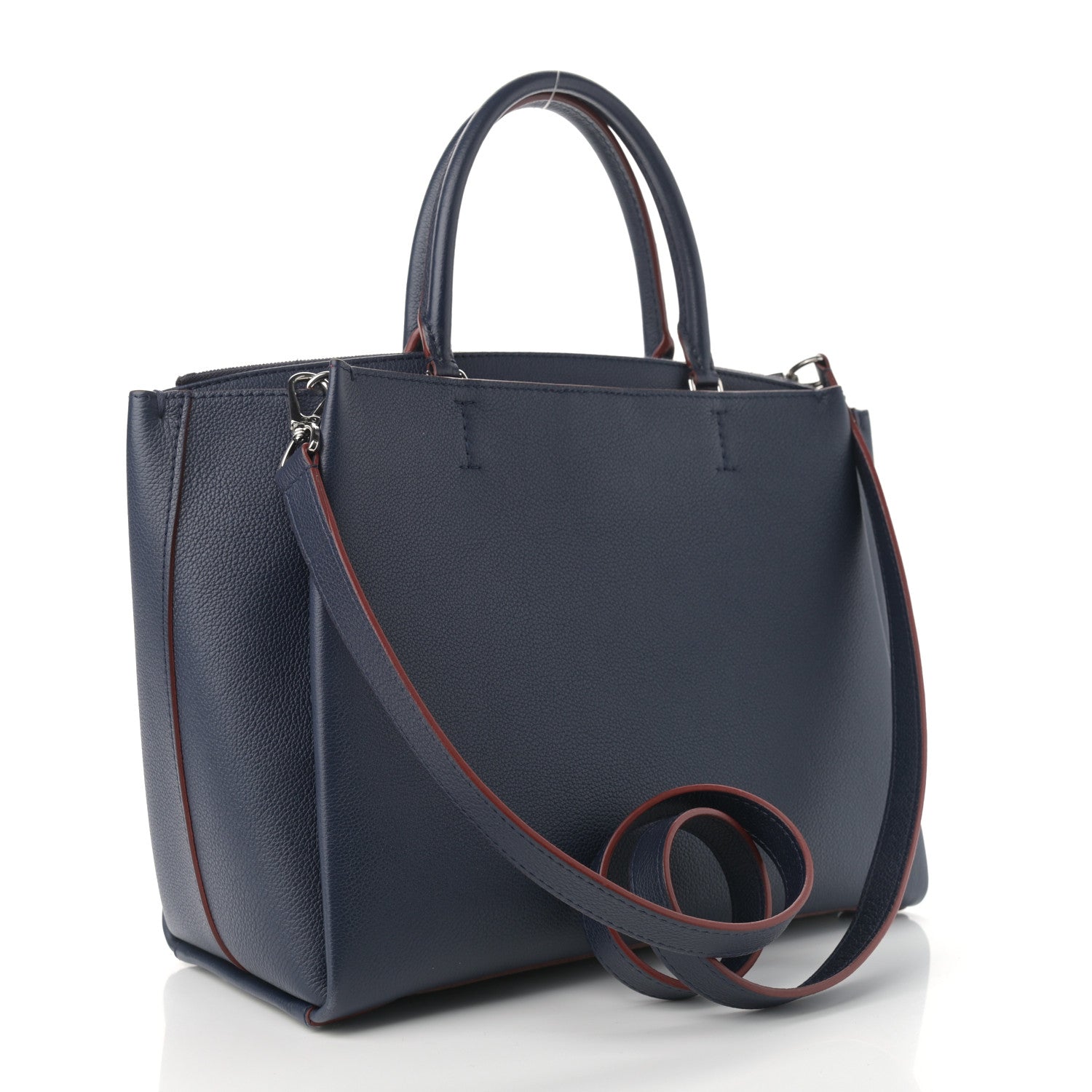 Louis Vuitton Calfskin Lockmeto Marine Rouge 3 of 11