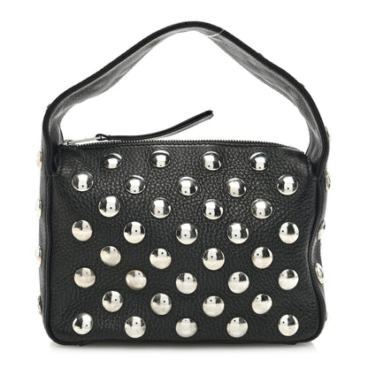 Khaite Pebbled Sport Calfskin Studded Small Elena Black 1 of 8