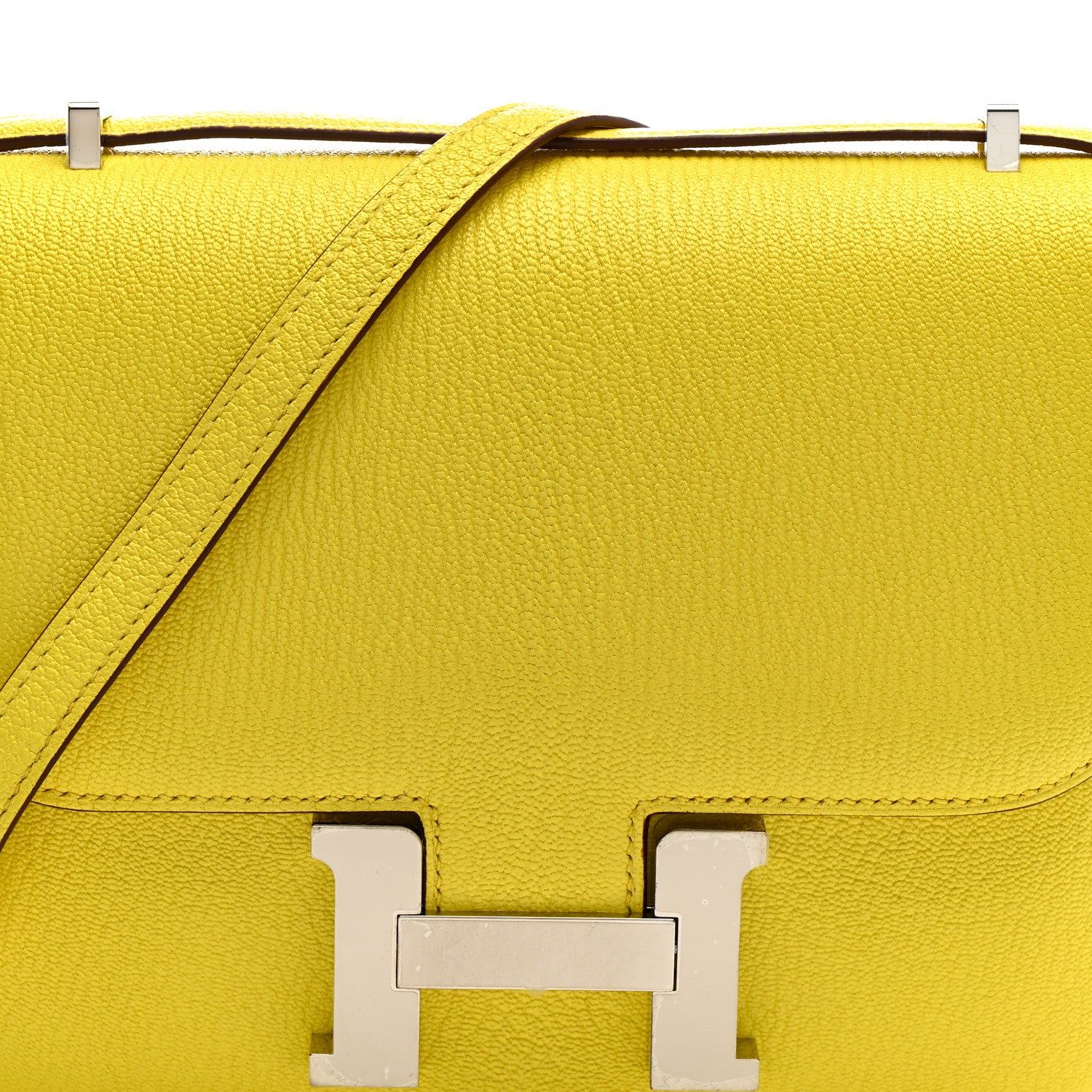 Hermes Chevre Chamkila Constance 18 Rouge H Juane Citron 8 of 11