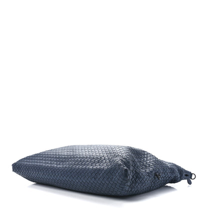Bottega Veneta Nappa Intrecciato Maxi Convertible Tote Baltic Blue 10 of 12