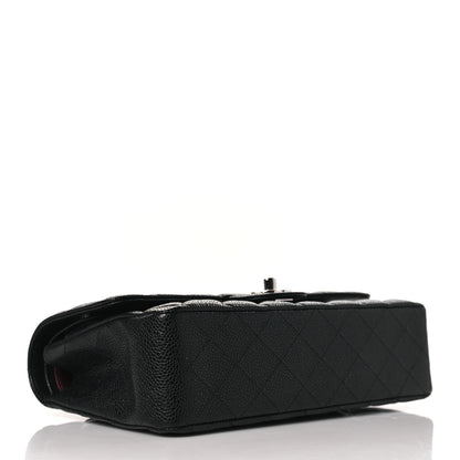 Chanel Caviar Quilted Medium Double Flap Black 4 of 10