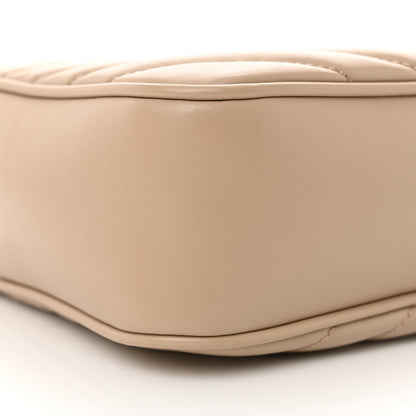 Saint Laurent Calfskin Matelasse Monogram Lou Camera Bag Dark Beige 9 of 12