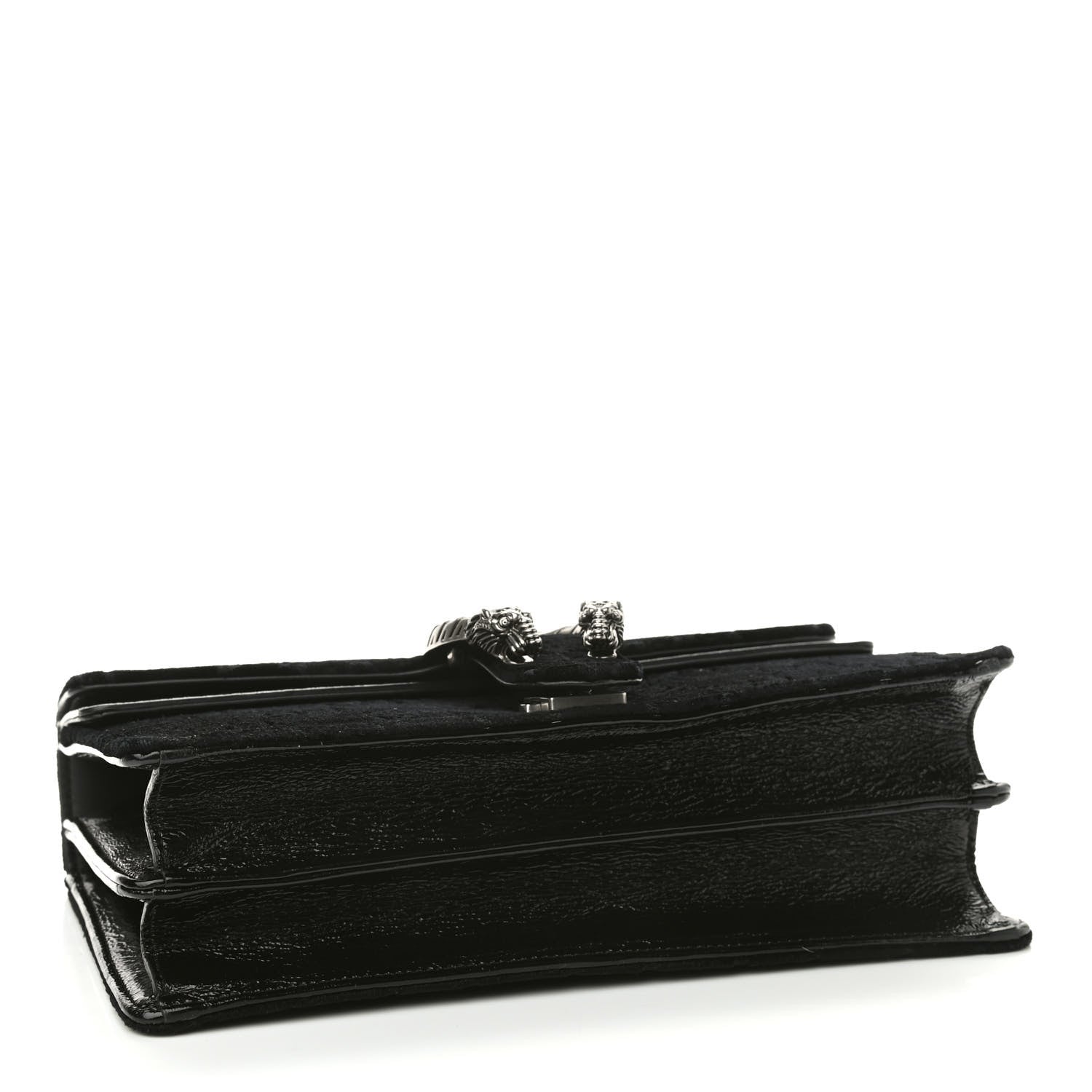 Gucci Velvet GG Monogram Small Dionysus Shoulder Bag Black 4 of 9