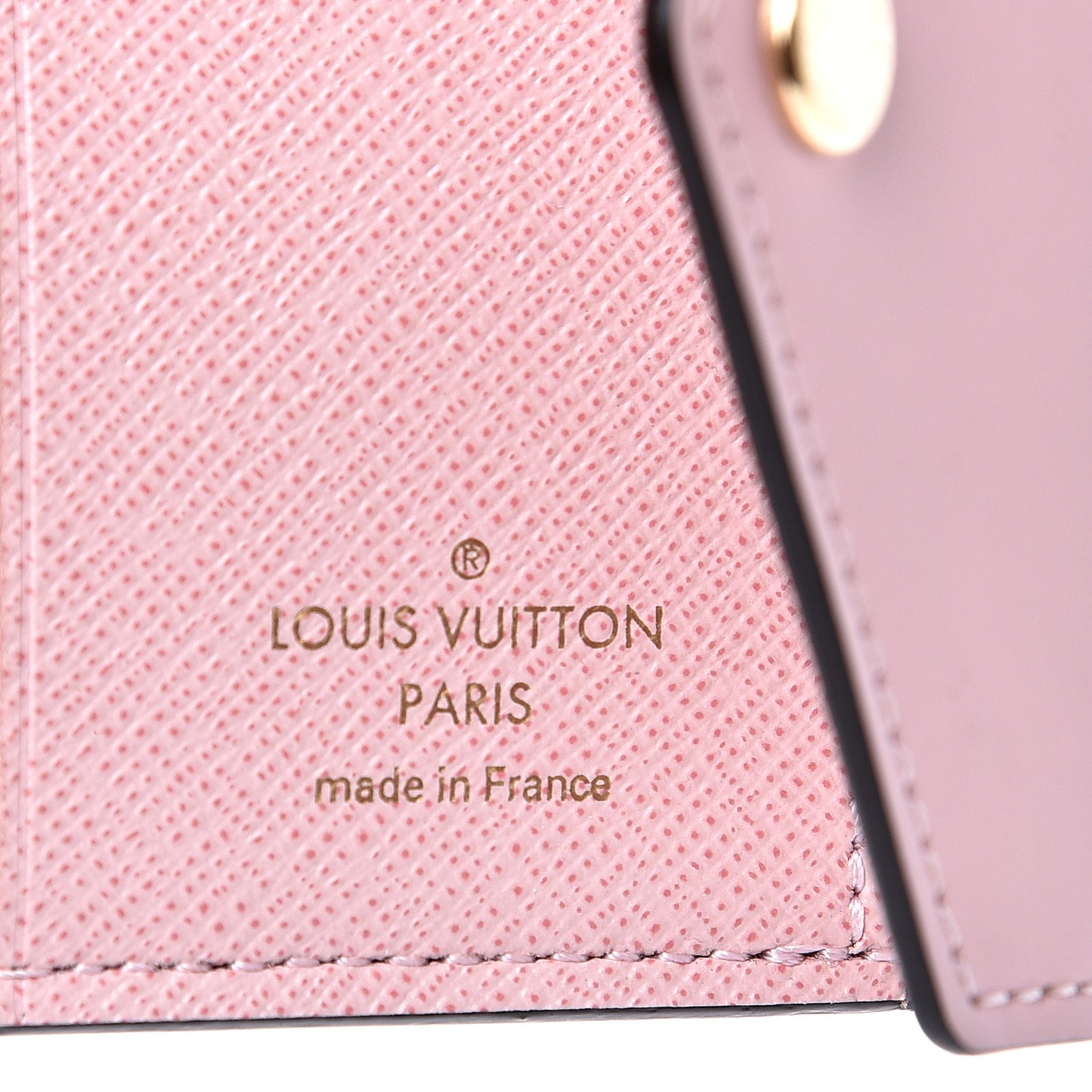Monogram Zoe Wallet Rose Ballerine
