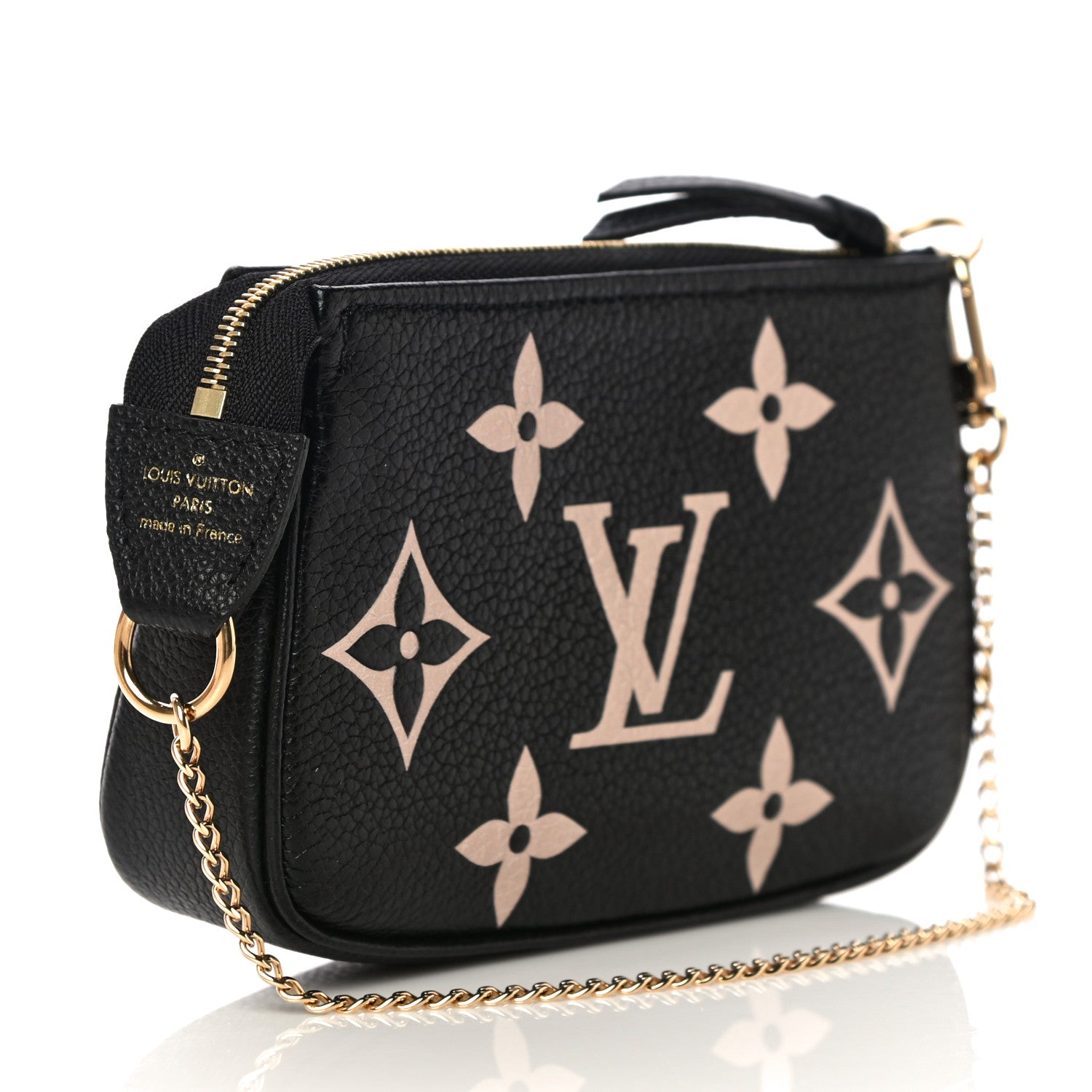 Louis Vuitton Empreinte Monogram Giant Mini Pochette Accessories Black 2 of 9