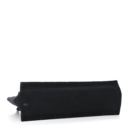 Saint Laurent Canvas Noe Striped Tote Black White 4 of 7