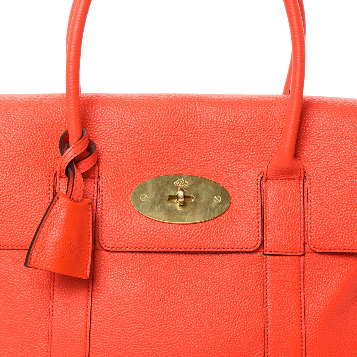 Shiny Grain Bayswater Coral Orange