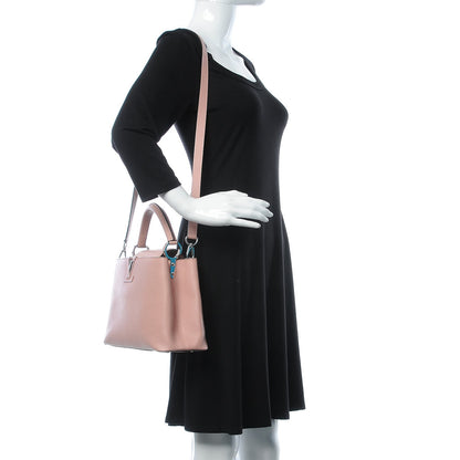 Louis Vuitton Taurillon Capucines PM Magnolia 3 of 9