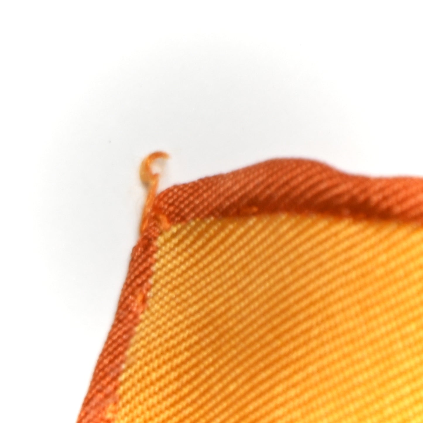 Silk Tea For Two Scarf 90 Orange White Jaune
