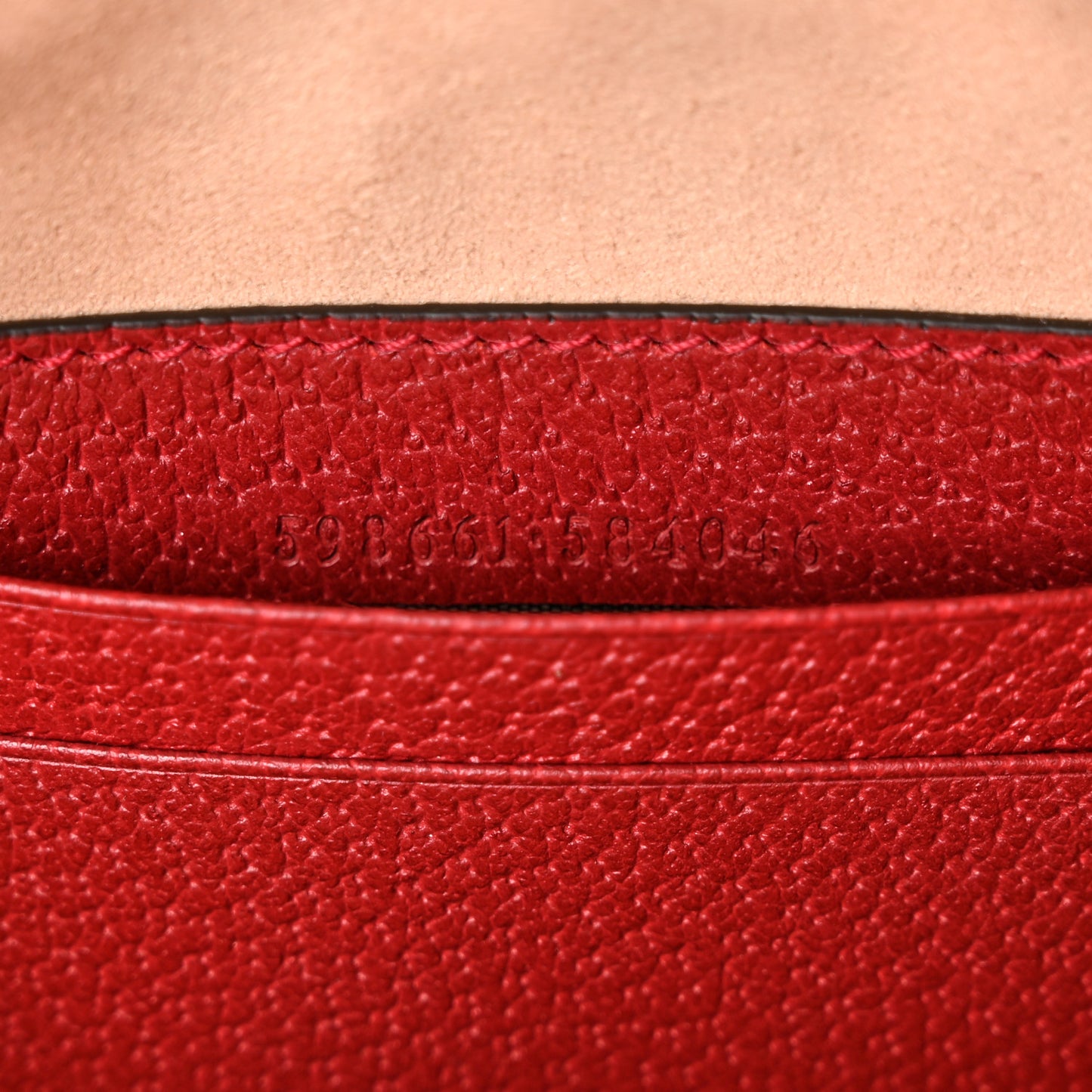 GG Supreme Monogram Web Flora Mini Ophidia Round Backpack Red