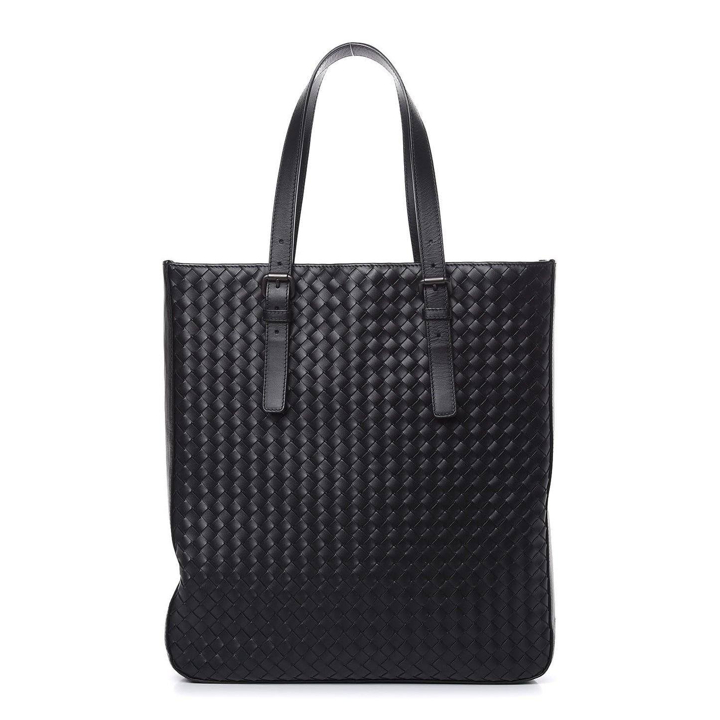 Nappa Intrecciato North West Tote Black