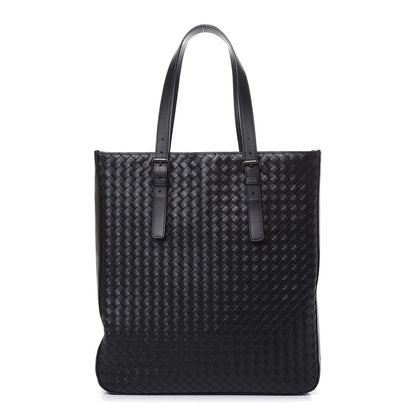 Bottega Veneta Nappa Intrecciato North West Tote Black 1 of 14