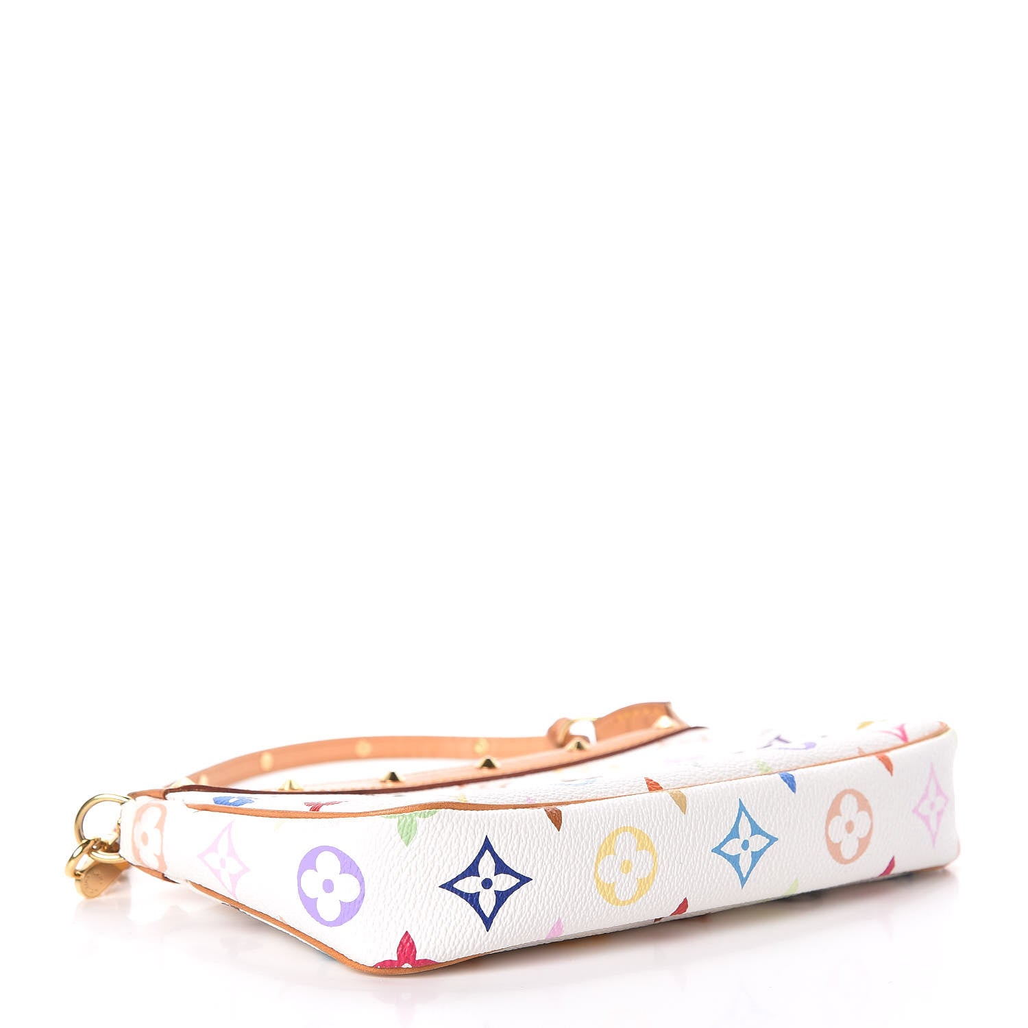 Louis Vuitton Monogram Multicolor Pochette Accessories White 4 of 13
