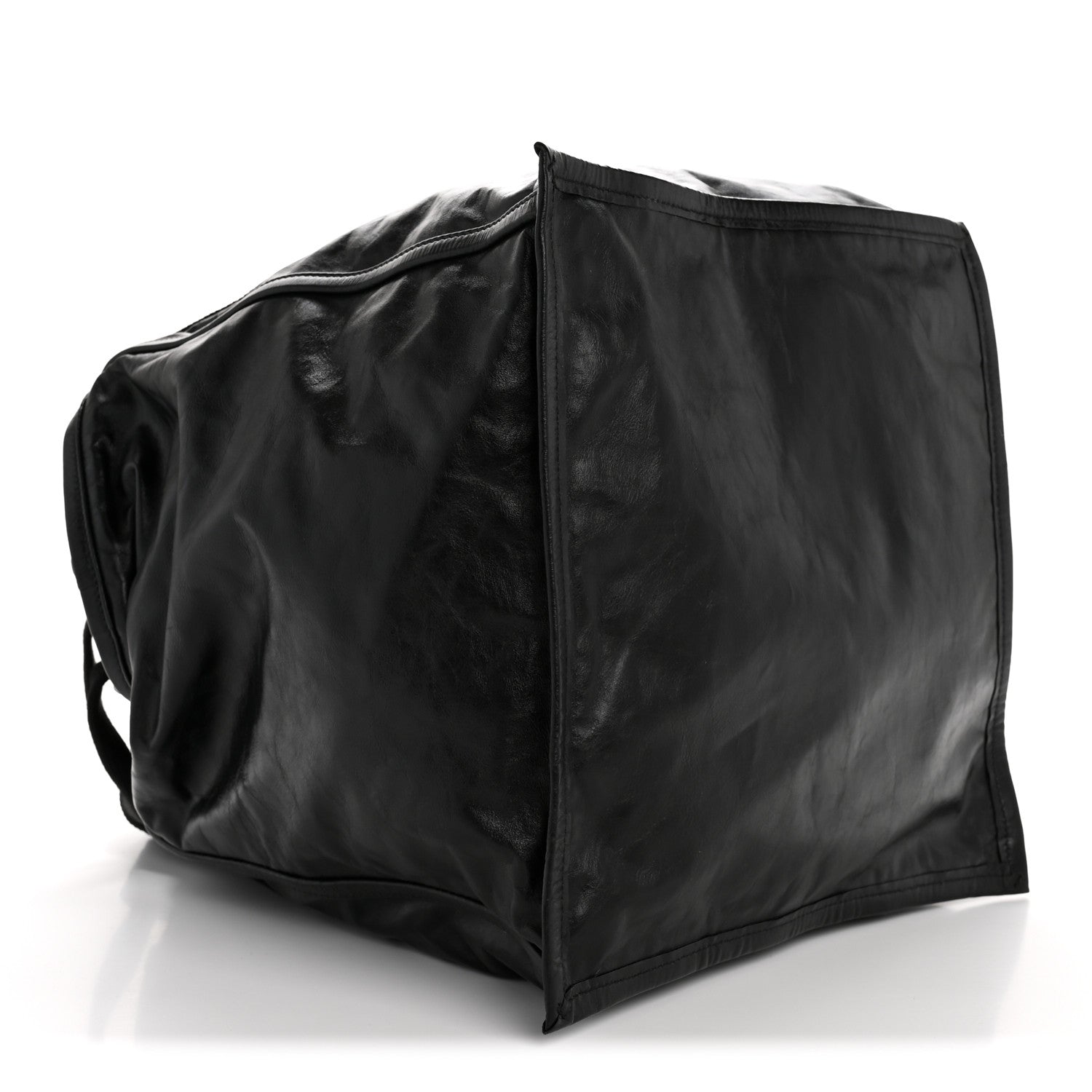 Balenciaga Calfskin Medium Cargo Tote  Black 9 of 10