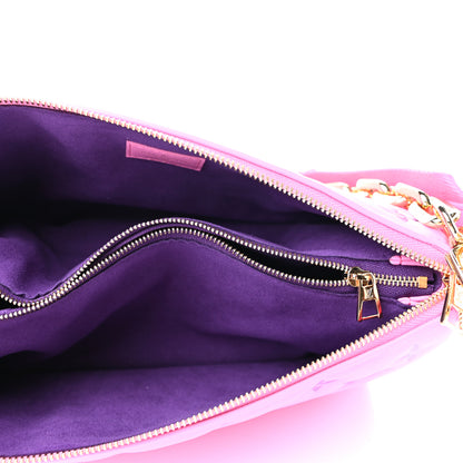 Louis Vuitton Lambskin Embossed Monogram Vuittamins Coussin PM Rose Violet 5 of 10