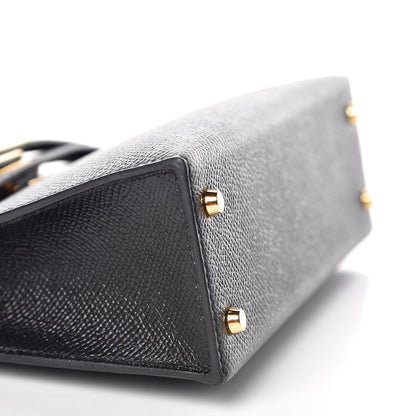 Hermes Epsom Mini Kelly Sellier 20 Black 9 of 33