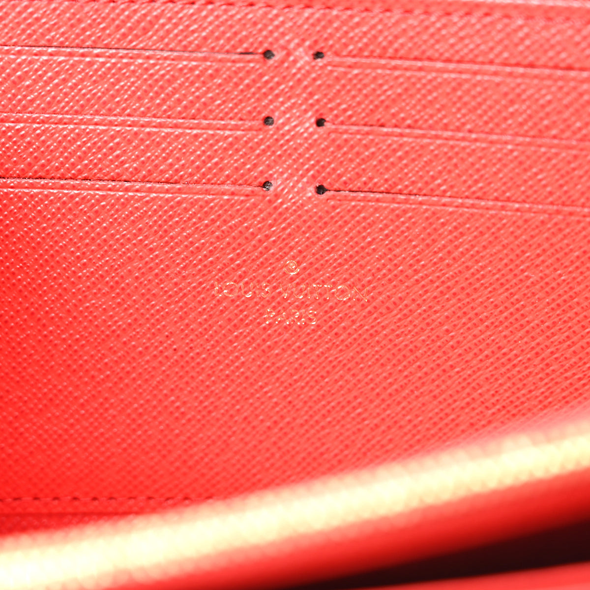 Monogram Zippy Wallet Coquelicot