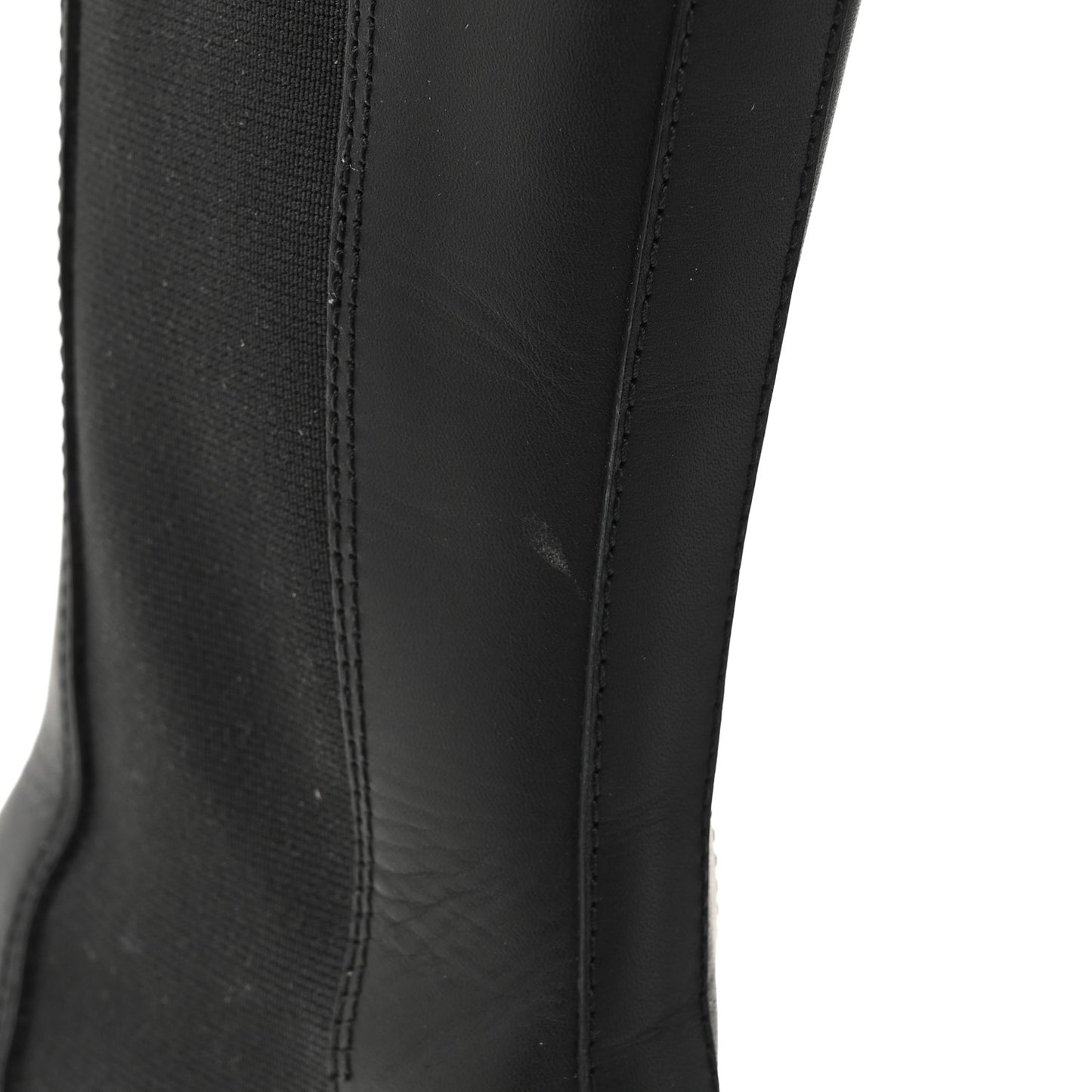 Calfskin Dior Trial Ankle Boots 38.5 Black