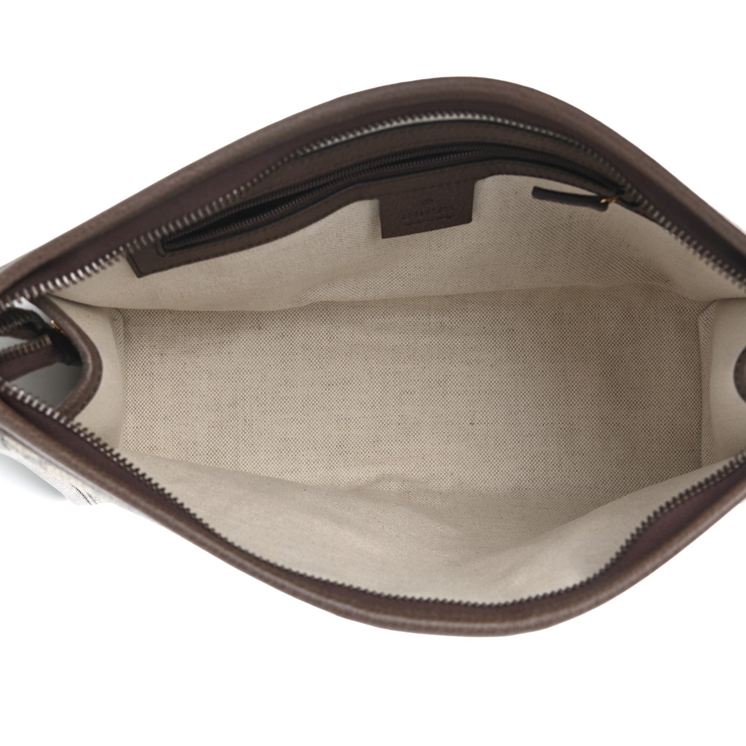 Gucci GG Supreme Monogram Web Ophidia GG Toiletry Case Beige New Acero 5 of 7