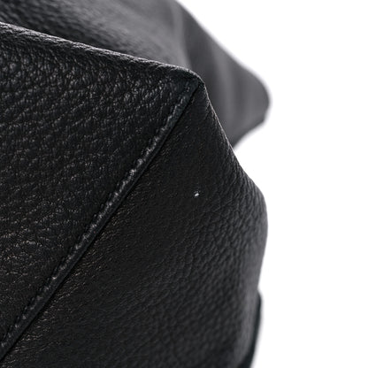 Prada Cervo Deerskin Shopper Tote Black 12 of 13