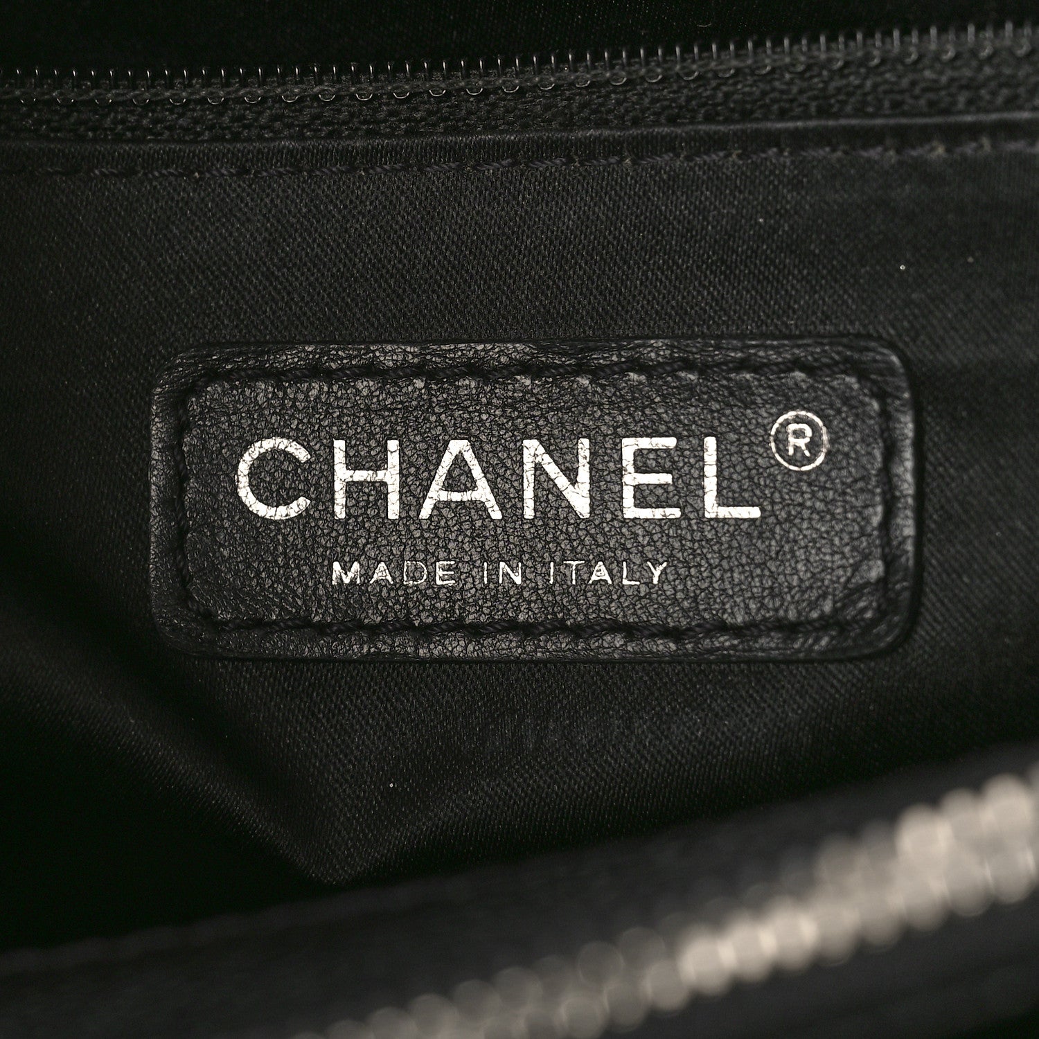 Chanel Caviar Quilted Grand Shopping Tote GST Black 7 of 11