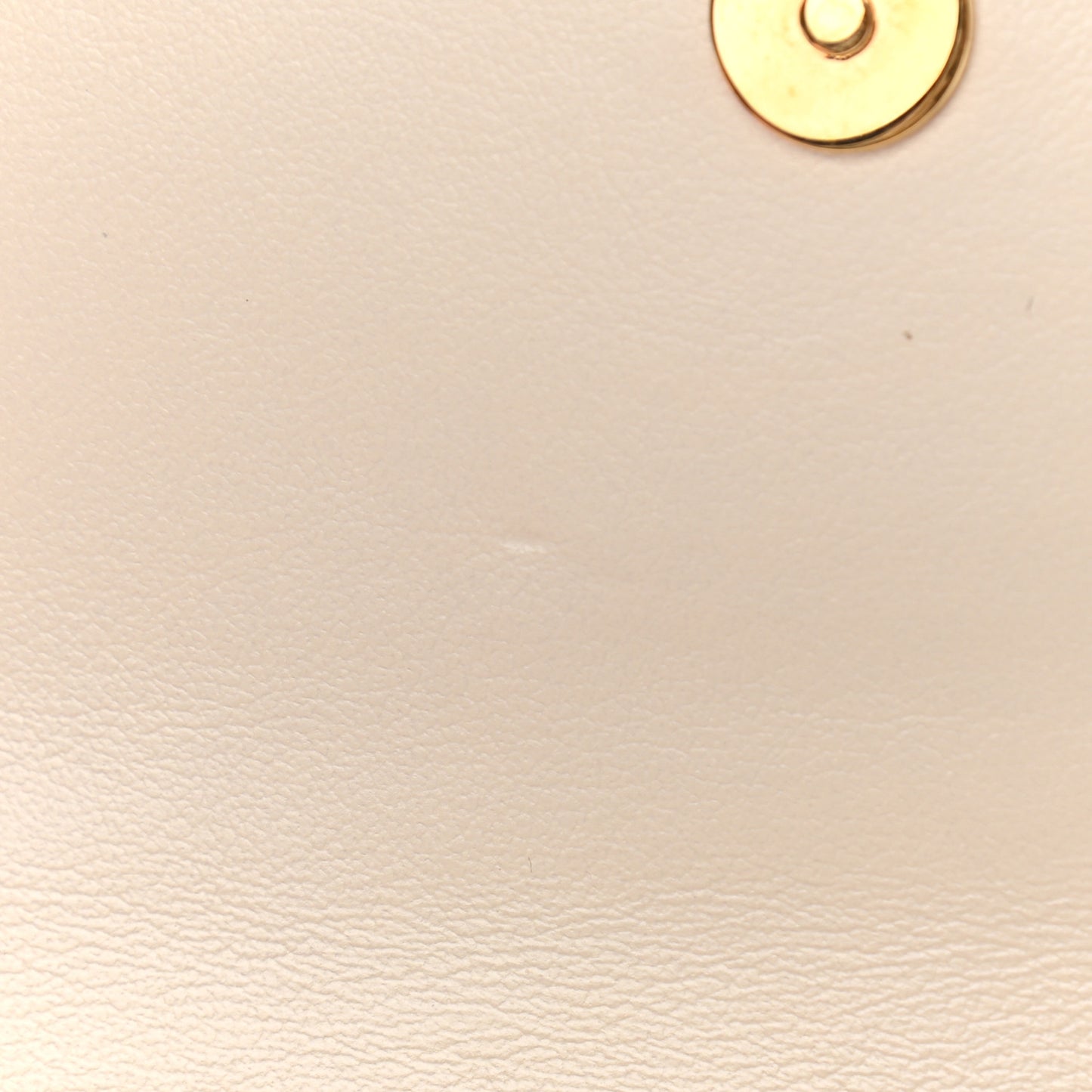 Textured Calfskin Web Mini Rajah Slim Flap Shoulder Bag Mystic White