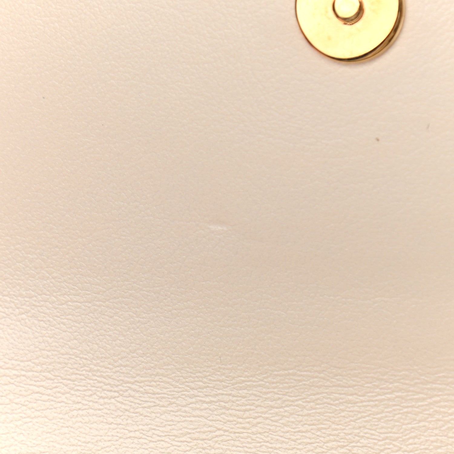 Gucci Textured Calfskin Web Mini Rajah Slim Flap Shoulder Bag Mystic White 12 of 12