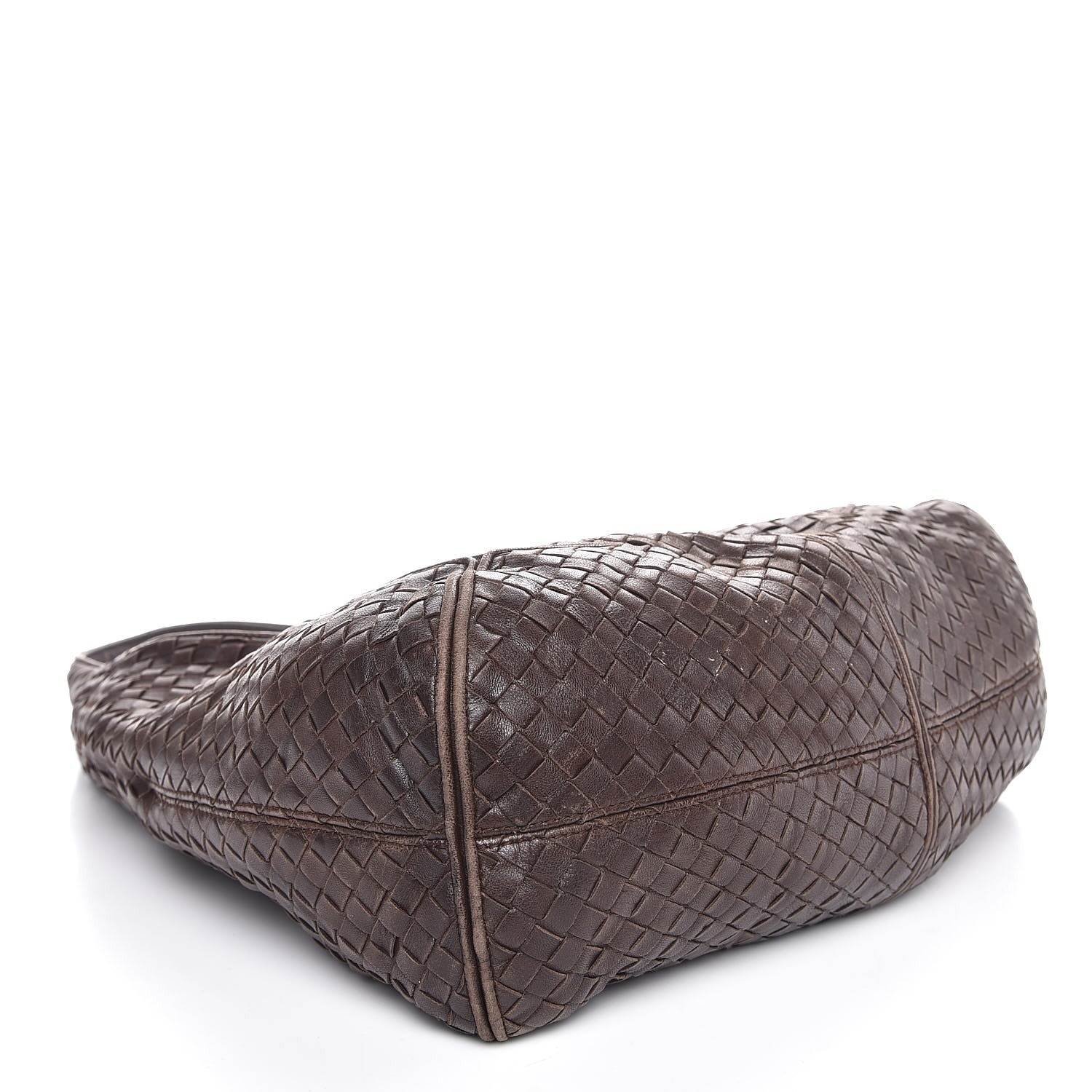 Bottega Veneta Nappa Intrecciato Ball Hobo Ebano 4 of 14