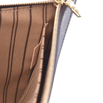 Louis Vuitton Monogram Neverfull MM GM Pochette 7 of 7