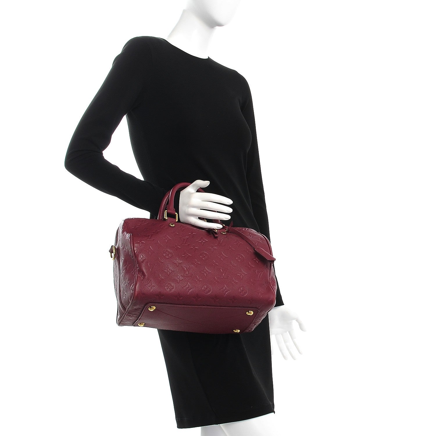 Louis Vuitton Empreinte Speedy Bandouliere 30 Aurore 3 of 13