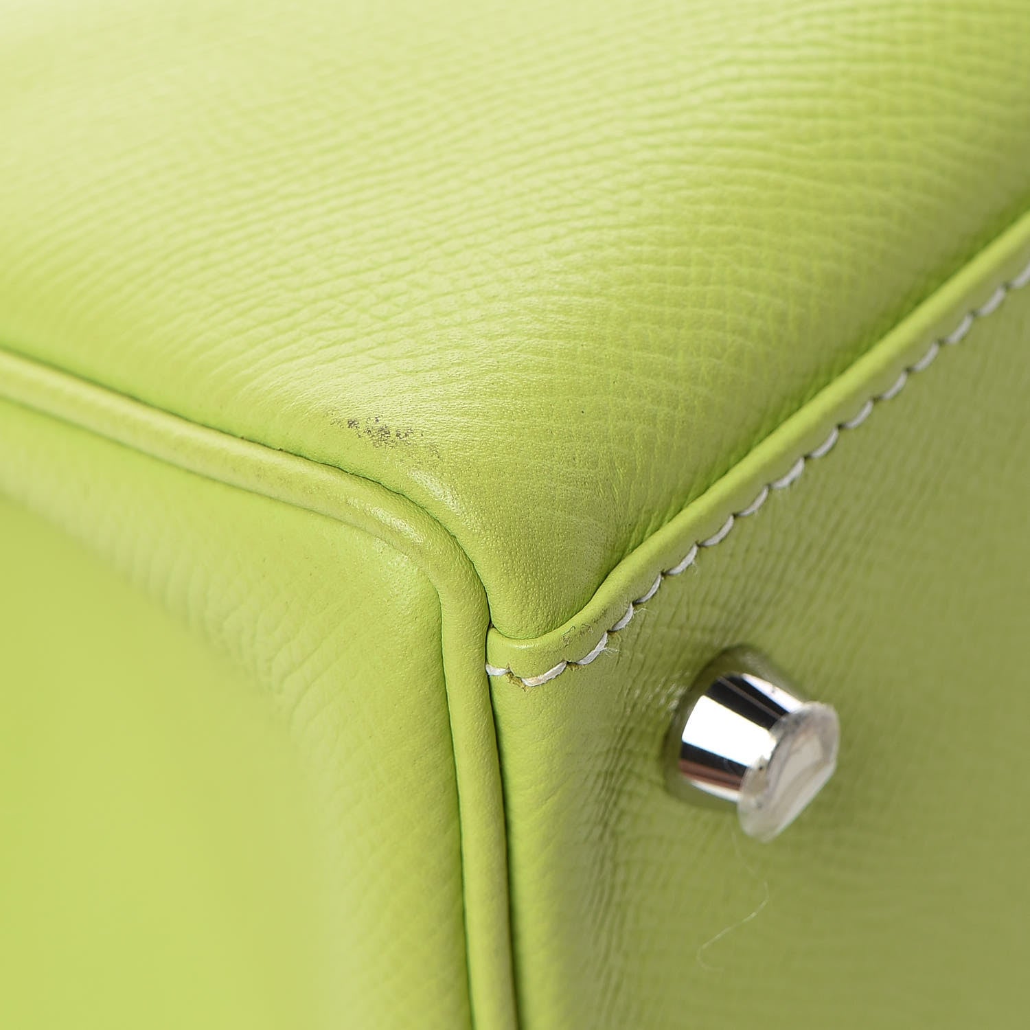 Hermes Epsom Candy Kelly Retourne 32 Kiwi Lichen 38 of 39
