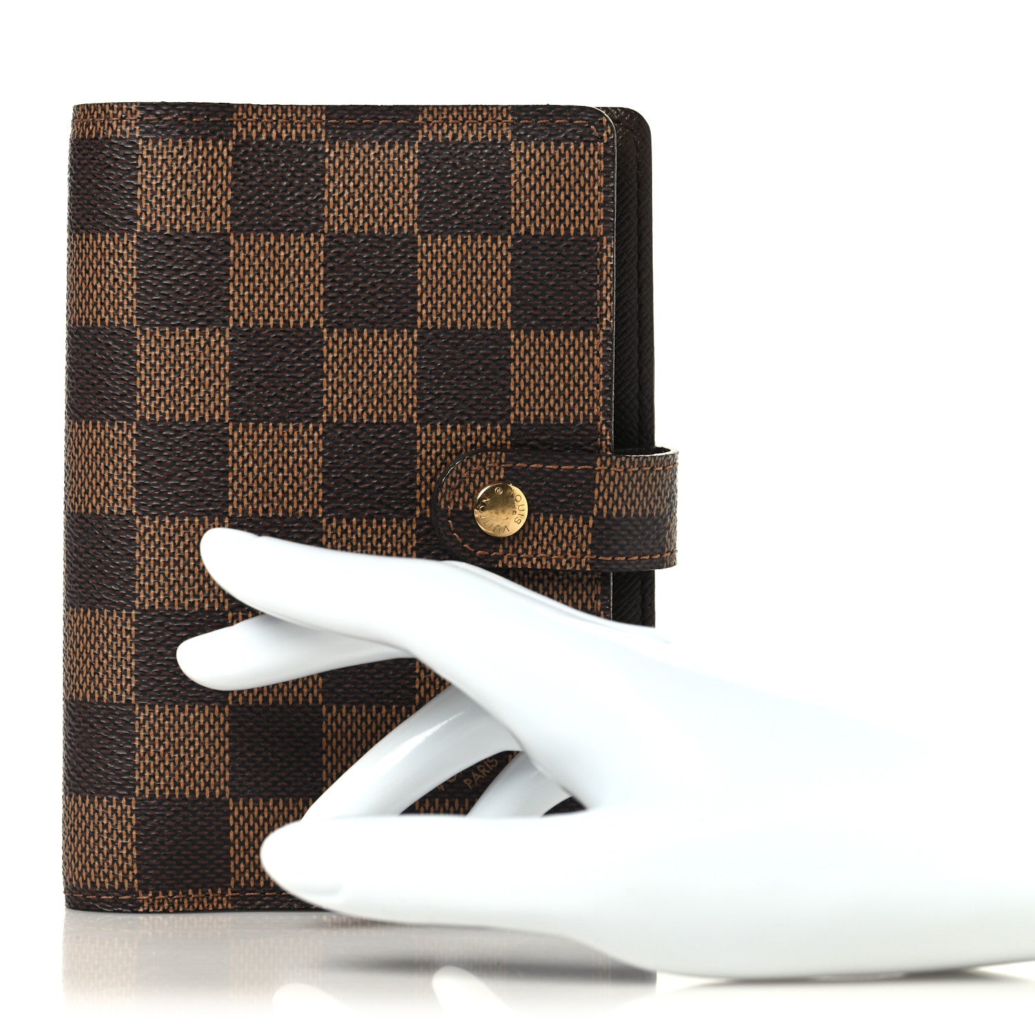 Louis Vuitton Damier Ebene Small Ring Agenda Cover 2 of 6
