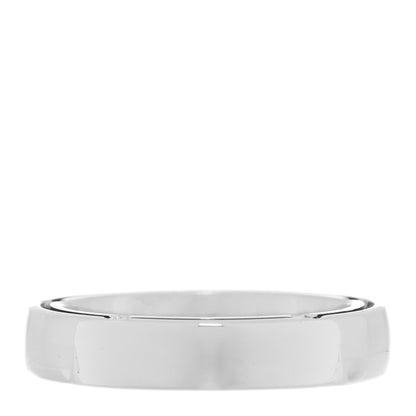 Damiani X BRAD PITT 18K White Gold Diamond D.Side Band Ring 48 4.5 3 of 5