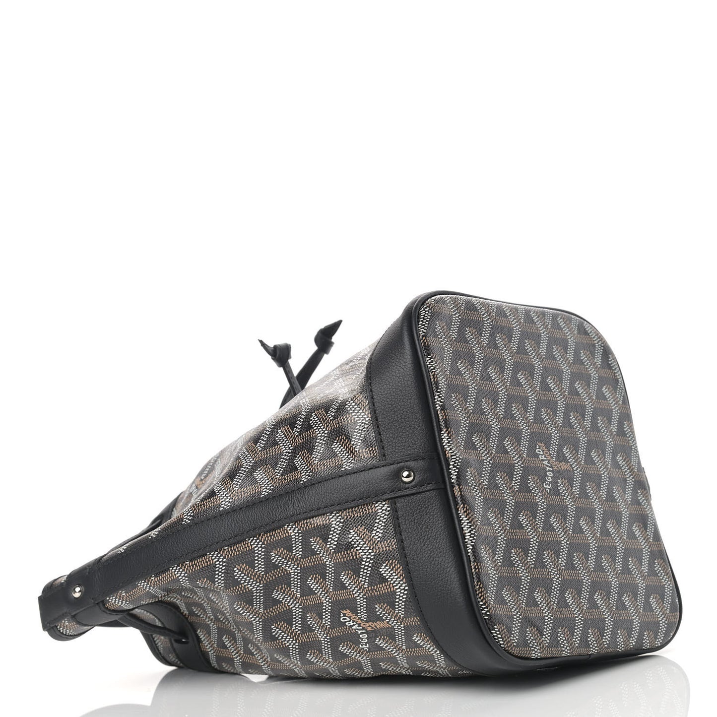 Goyardine Petit Flot Bucket Bag PM Black