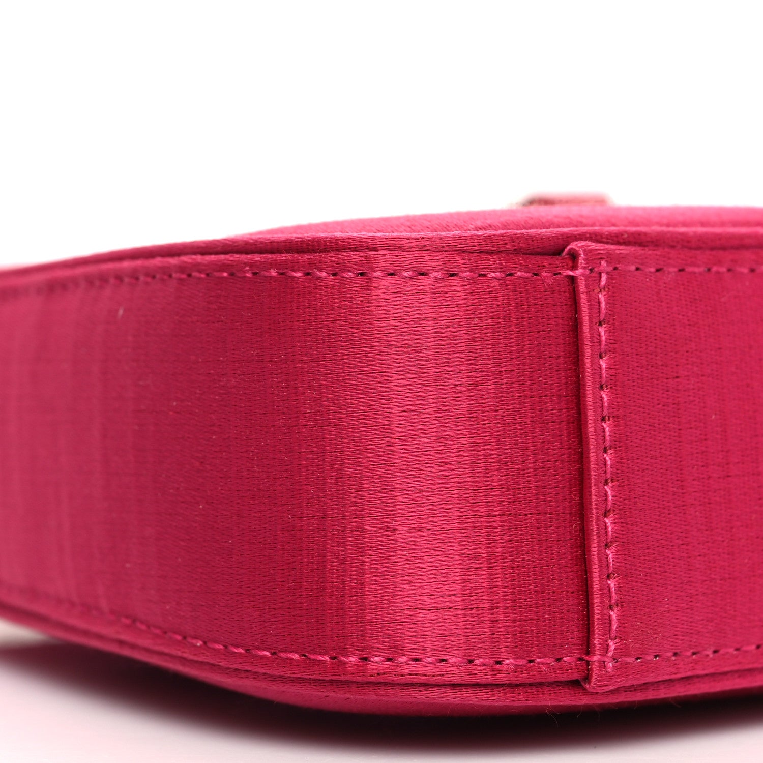 Saint Laurent Satin Le 5 A 7 Mini Hobo Guava Pink 9 of 13