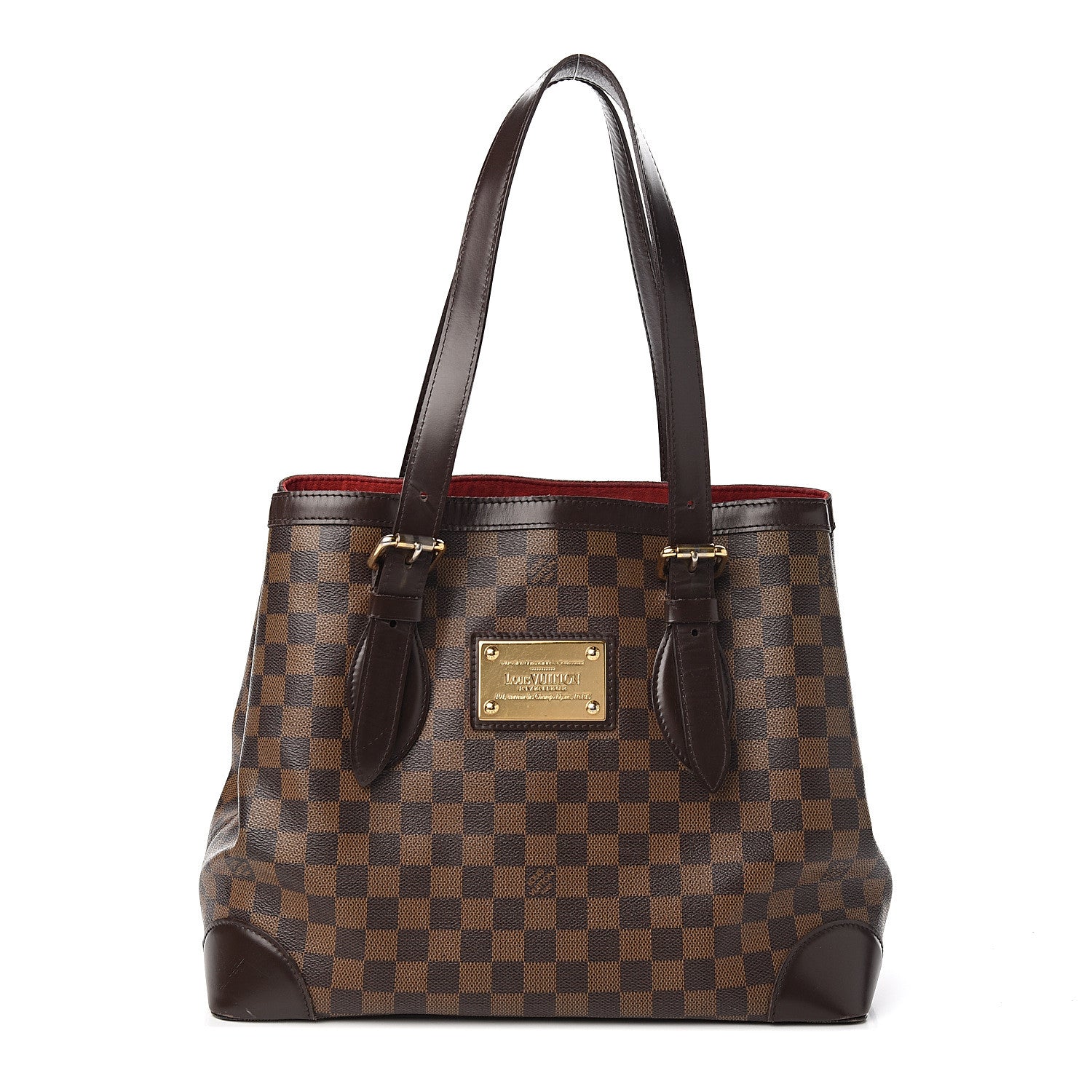 Louis Vuitton Damier Ebene Hampstead MM 1 of 15