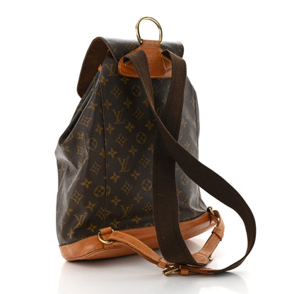 Louis Vuitton Monogram Montsouris GM Backpack 2 of 15